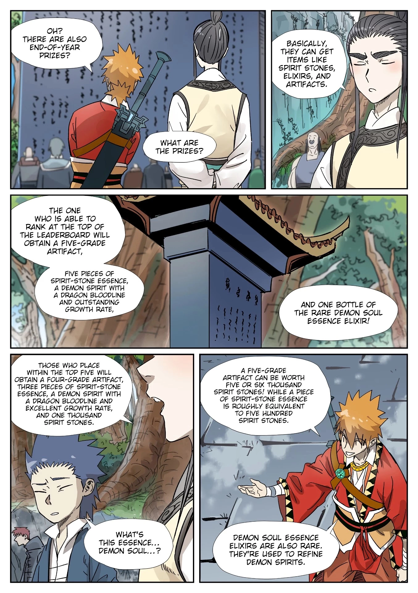 Tales of Demons and Gods Chapter 310 page 9