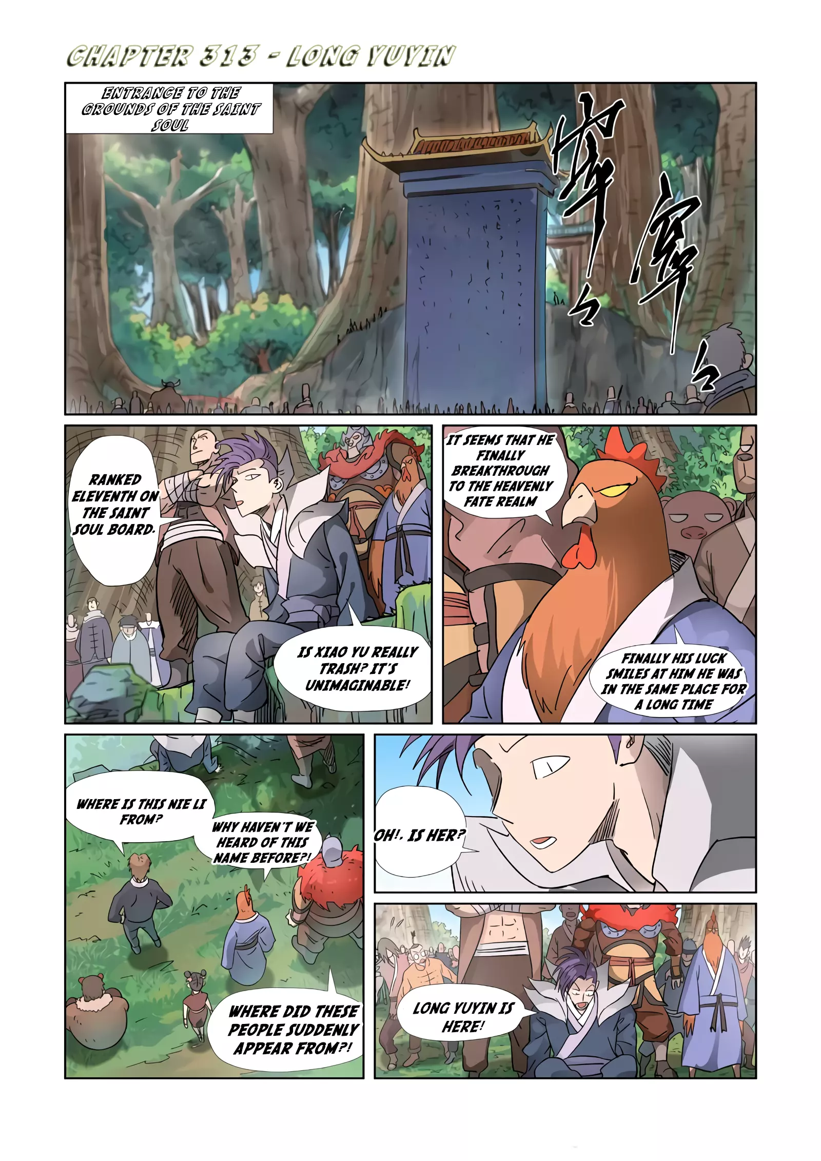 Tales of Demons and Gods Chapter 313 page 1