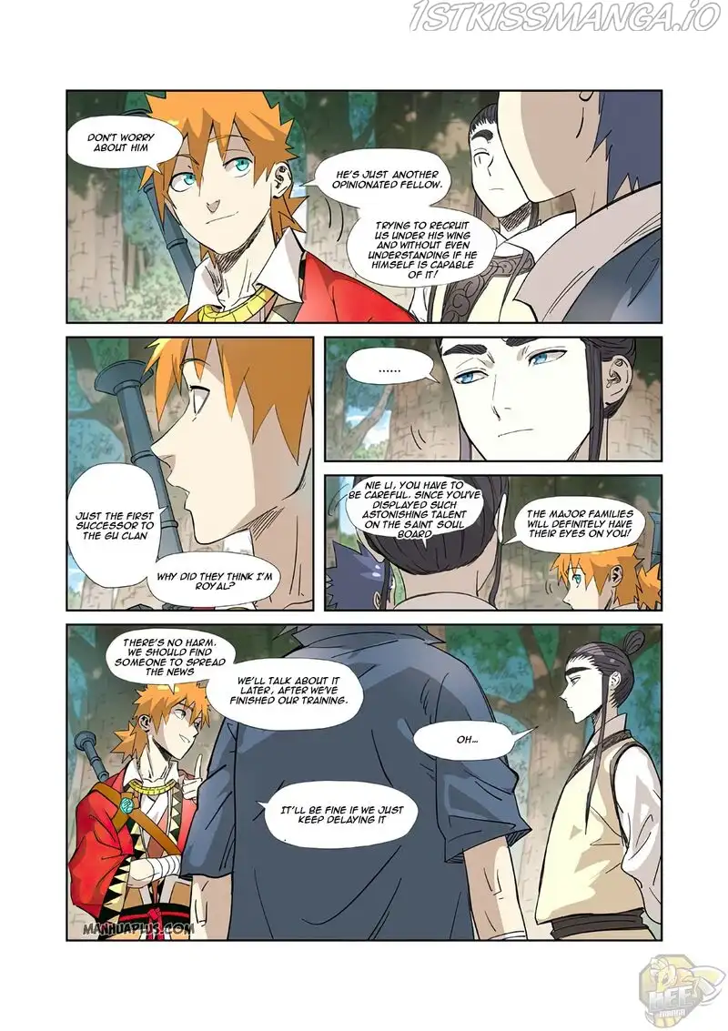 Tales of Demons and Gods Chapter 318.5 page 8