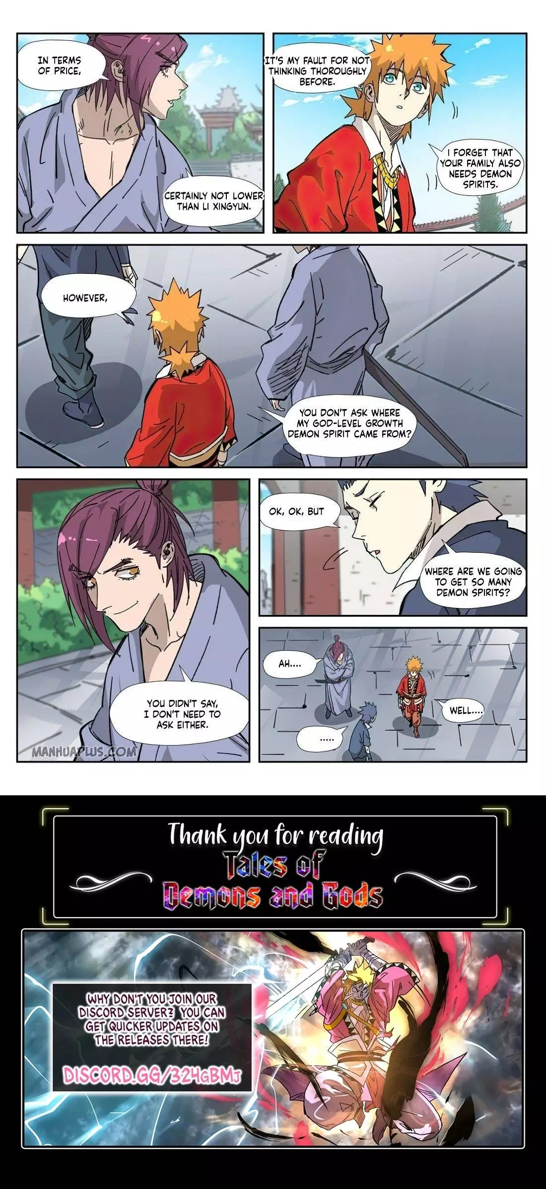 Tales of Demons and Gods Chapter 328.5 page 10