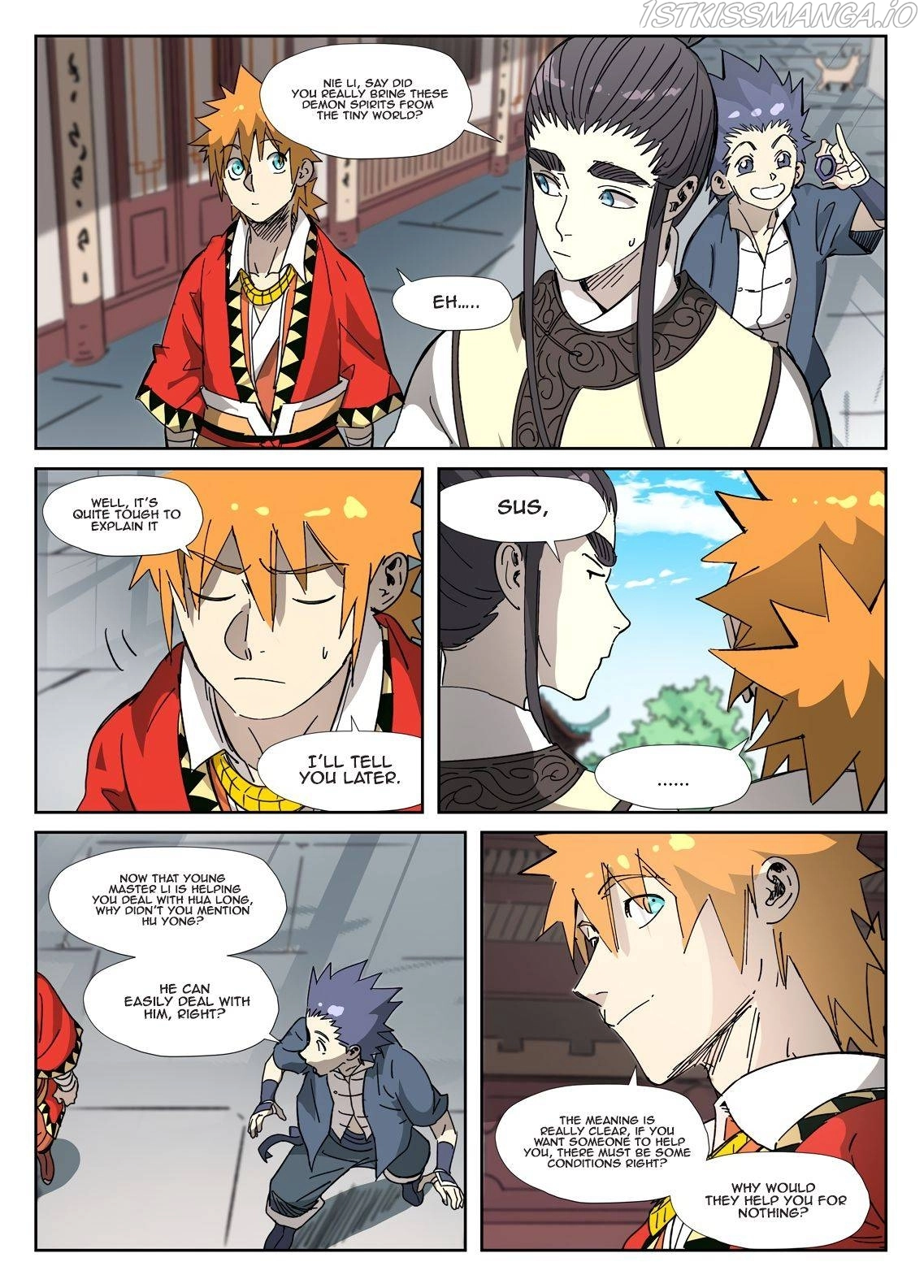 Tales of Demons and Gods Chapter 328.1 page 8