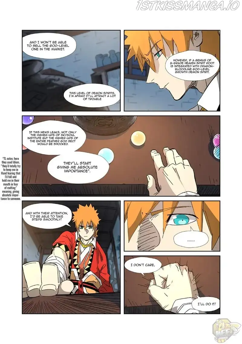 Tales of Demons and Gods Chapter 332.5 page 3