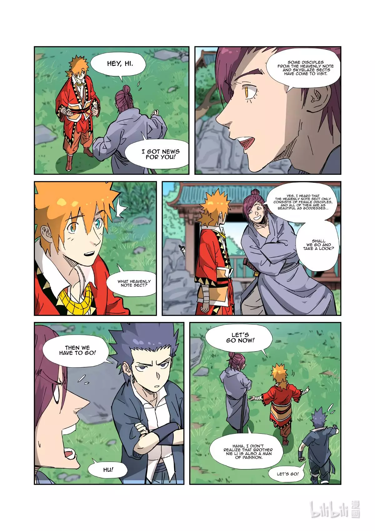 Tales of Demons and Gods Chapter 333.5 page 9