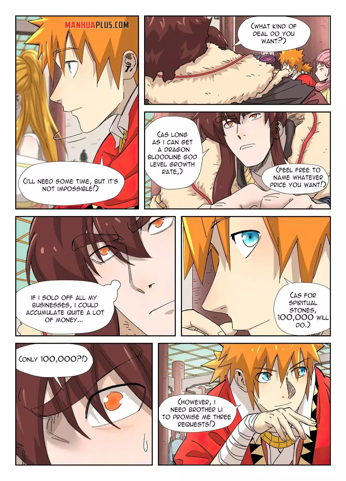 Tales of Demons and Gods Chapter 337.5 page 7