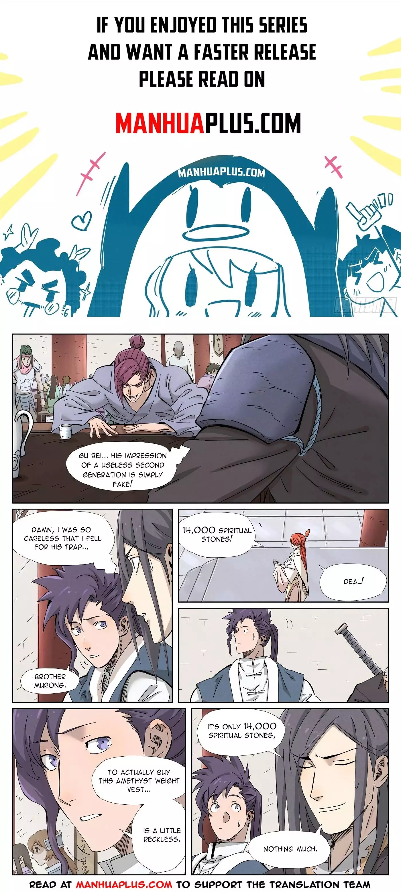 Tales of Demons and Gods Chapter 337.5 page 1