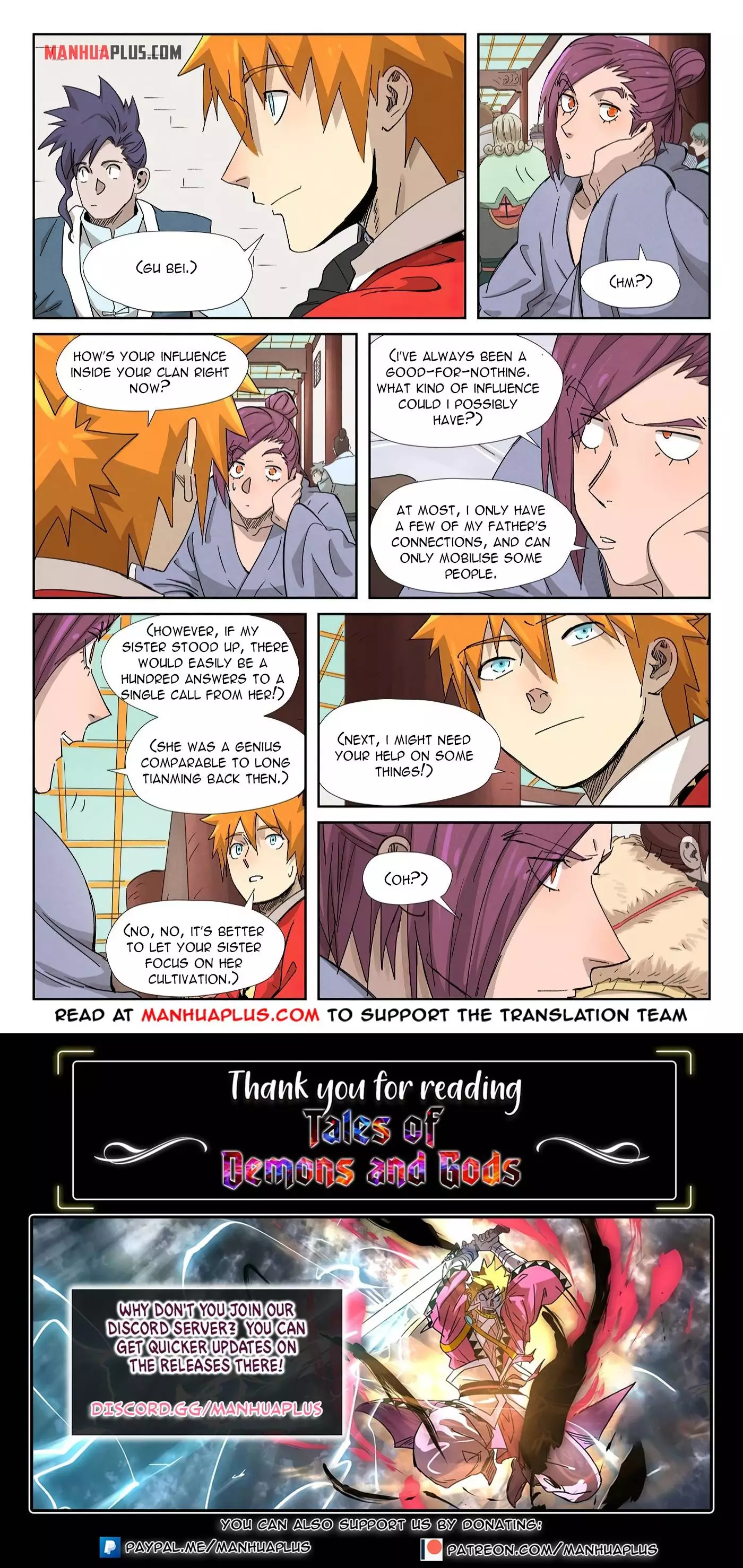 Tales of Demons and Gods Chapter 337.5 page 10
