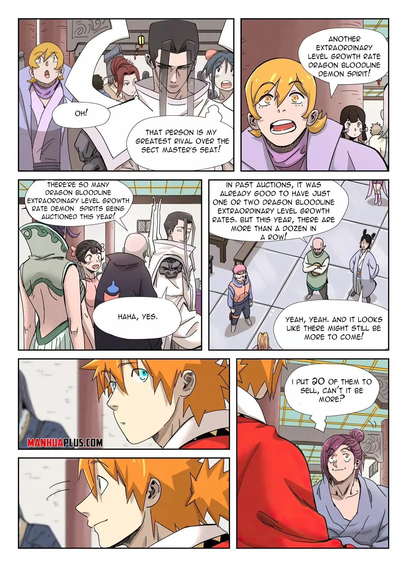 Tales of Demons and Gods Chapter 337.5 page 4