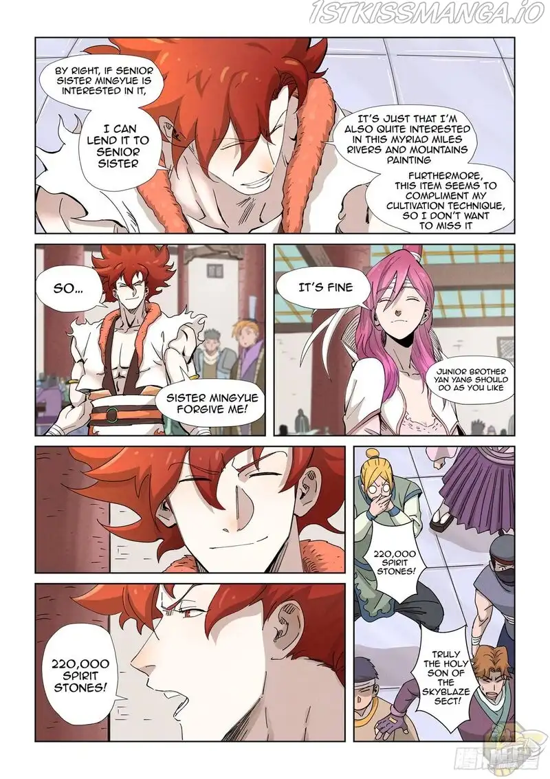 Tales of Demons and Gods Chapter 338.5 page 10
