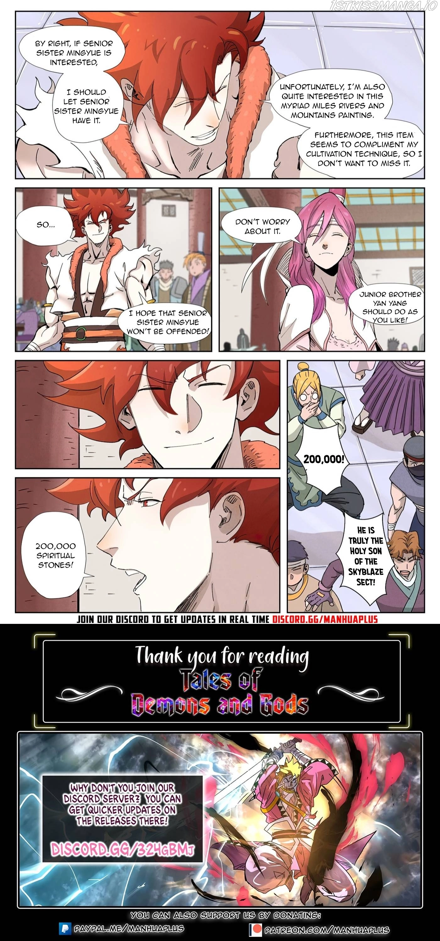 Tales of Demons and Gods Chapter 338.6 page 10