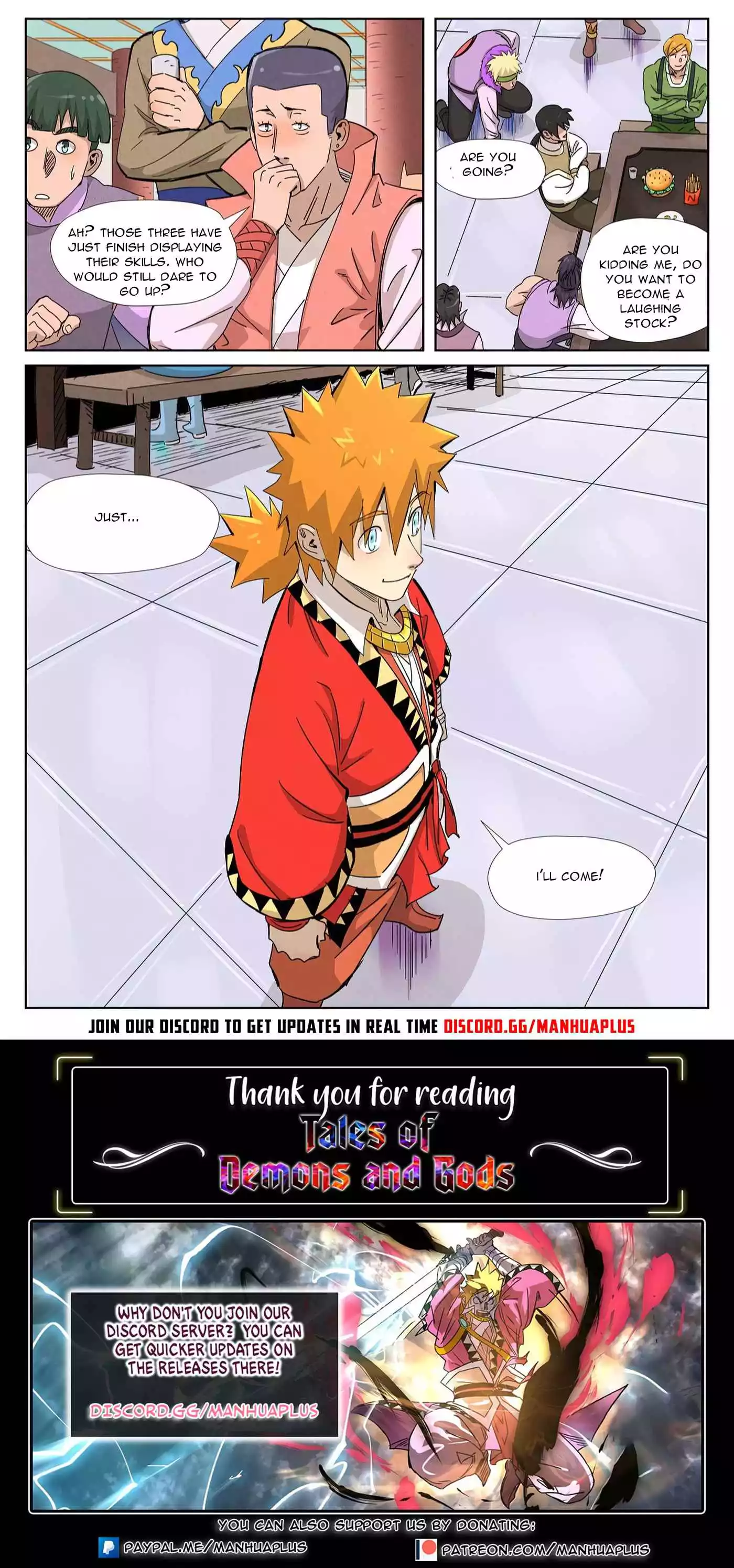 Tales of Demons and Gods Chapter 340.2 page 10