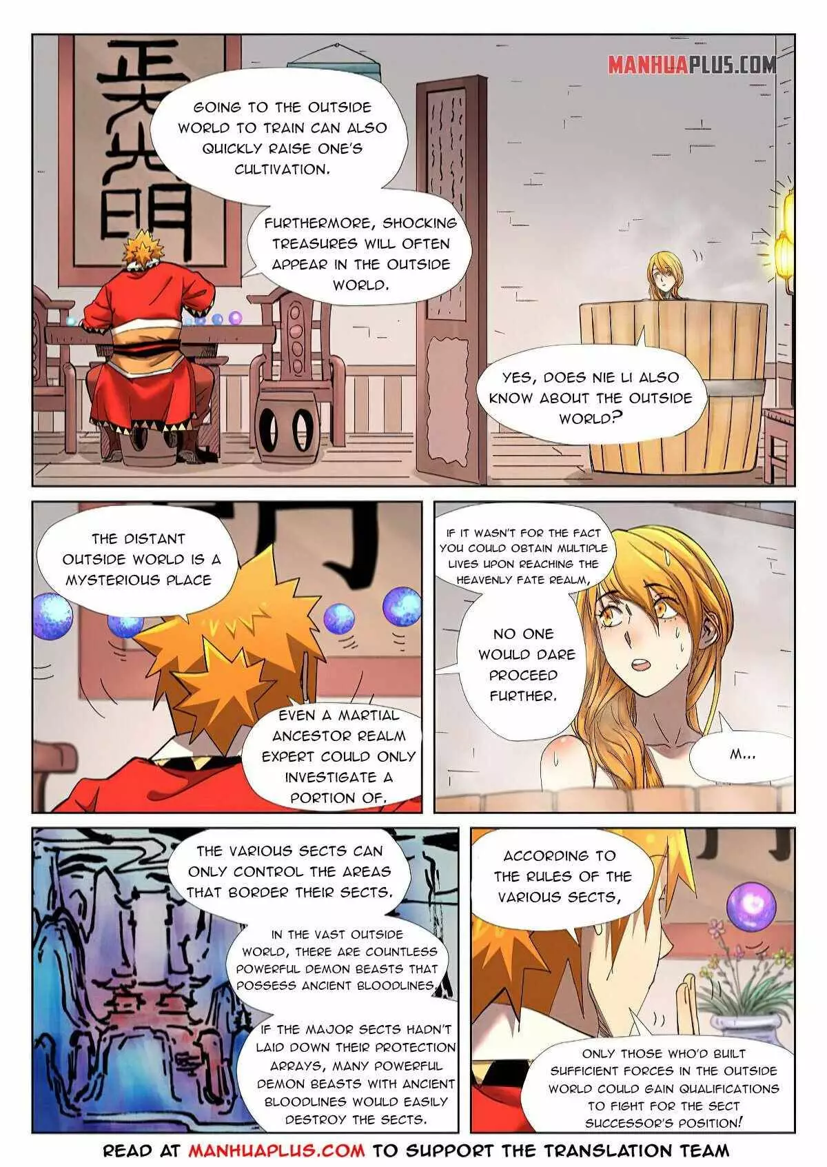 Tales of Demons and Gods Chapter 343.5 page 5