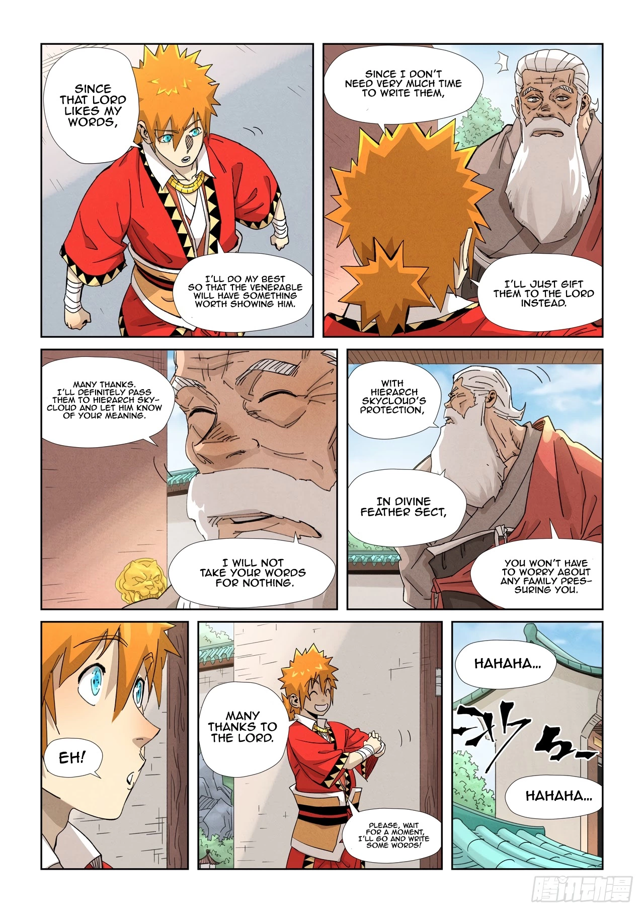 Tales of Demons and Gods Chapter 345.1 page 7
