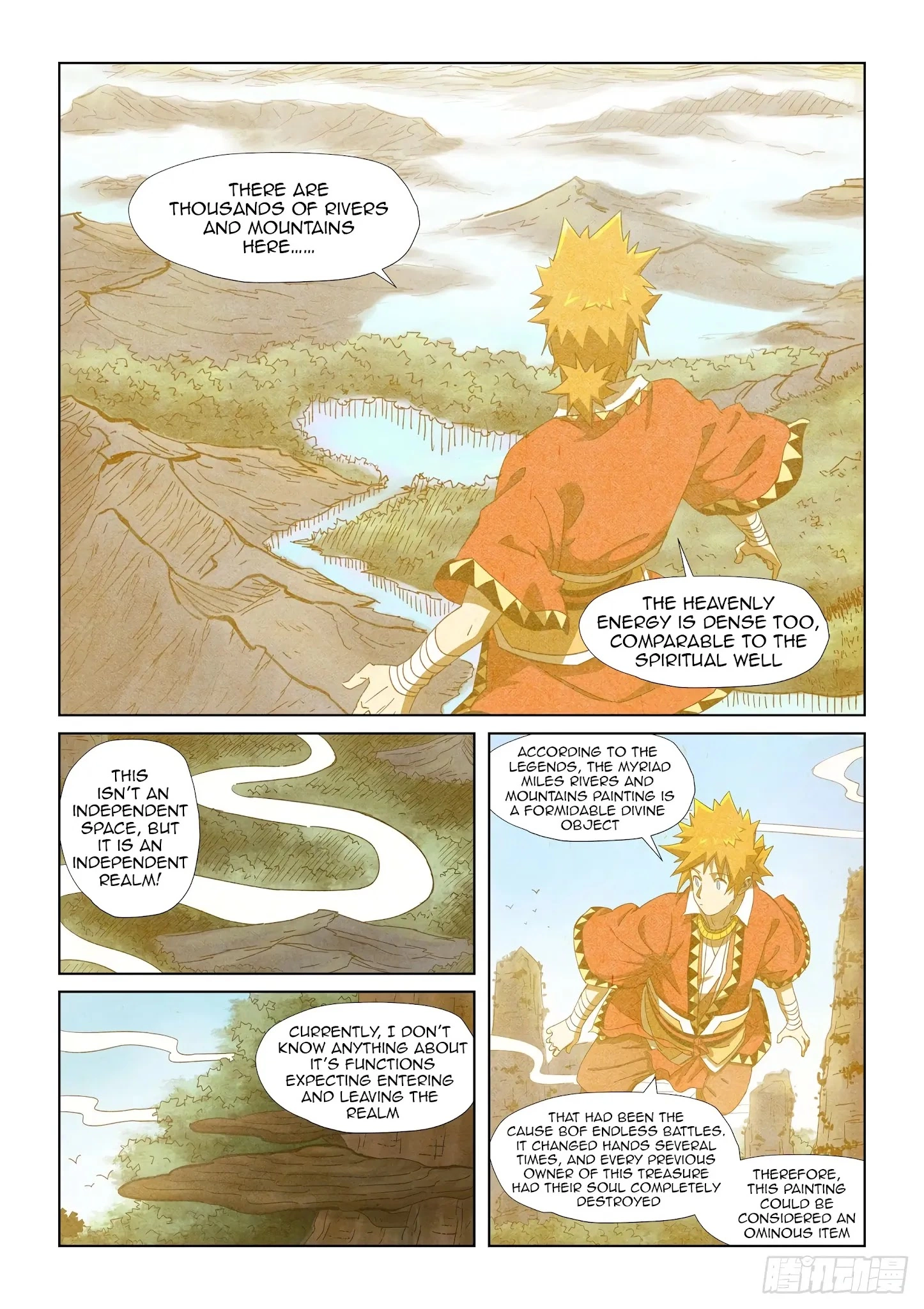 Tales of Demons and Gods Chapter 346.5 page 9