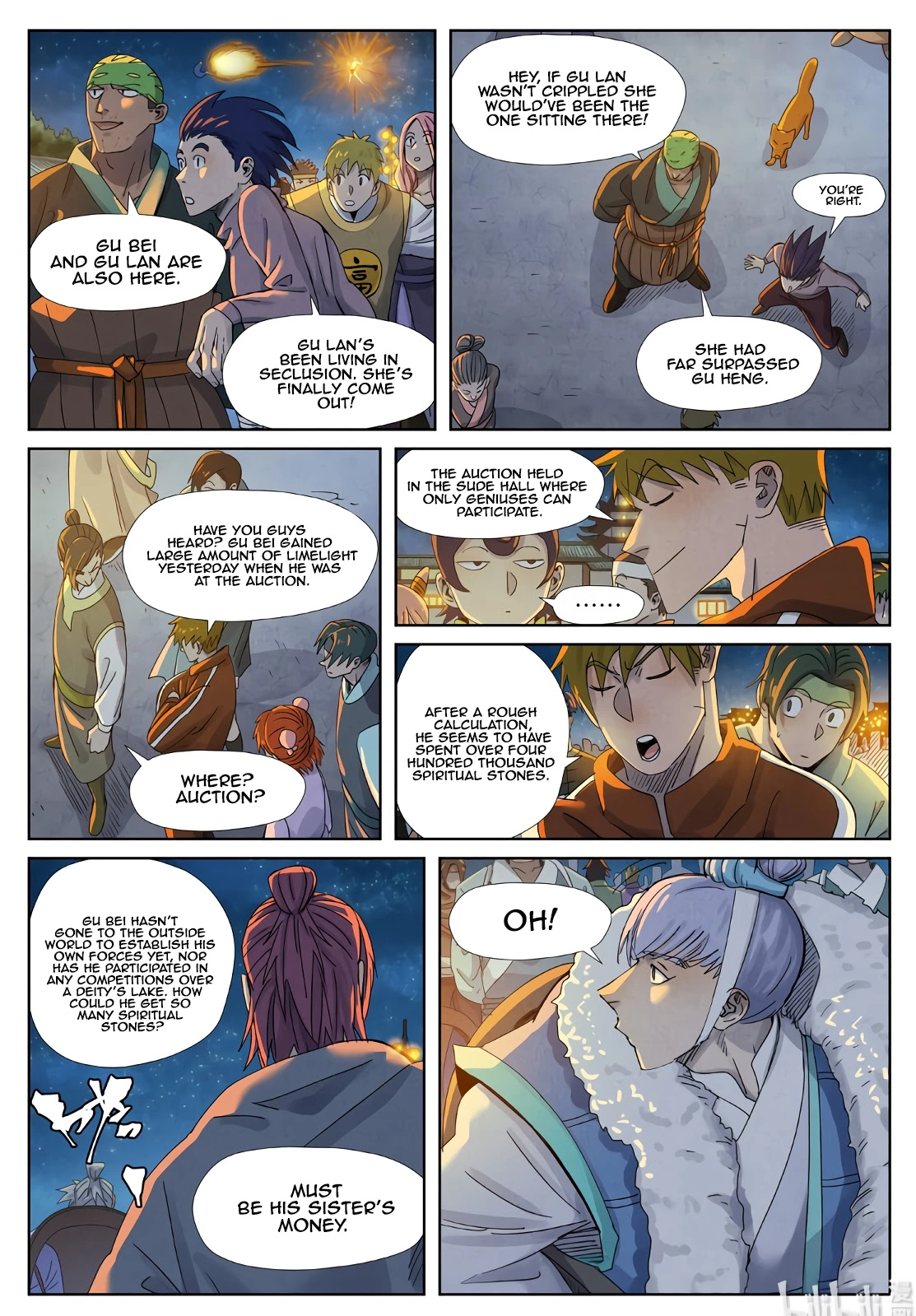 Tales of Demons and Gods Chapter 349.1 page 3