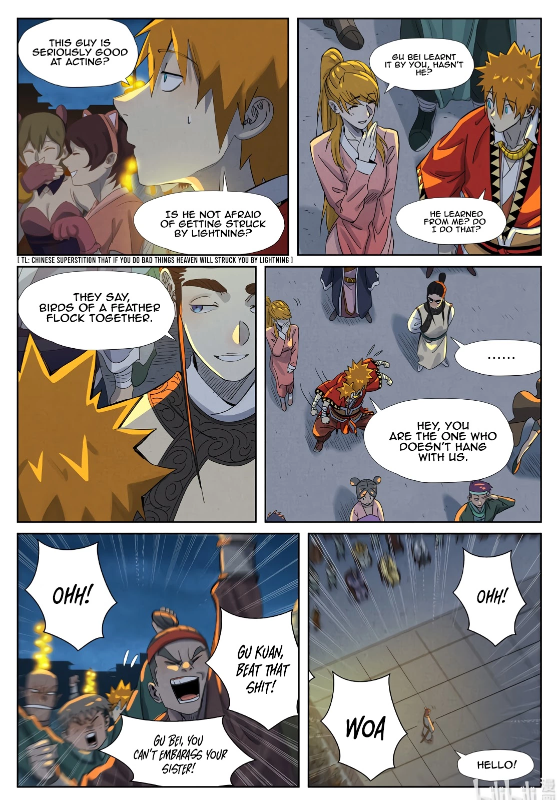Tales of Demons and Gods Chapter 349.1 page 11