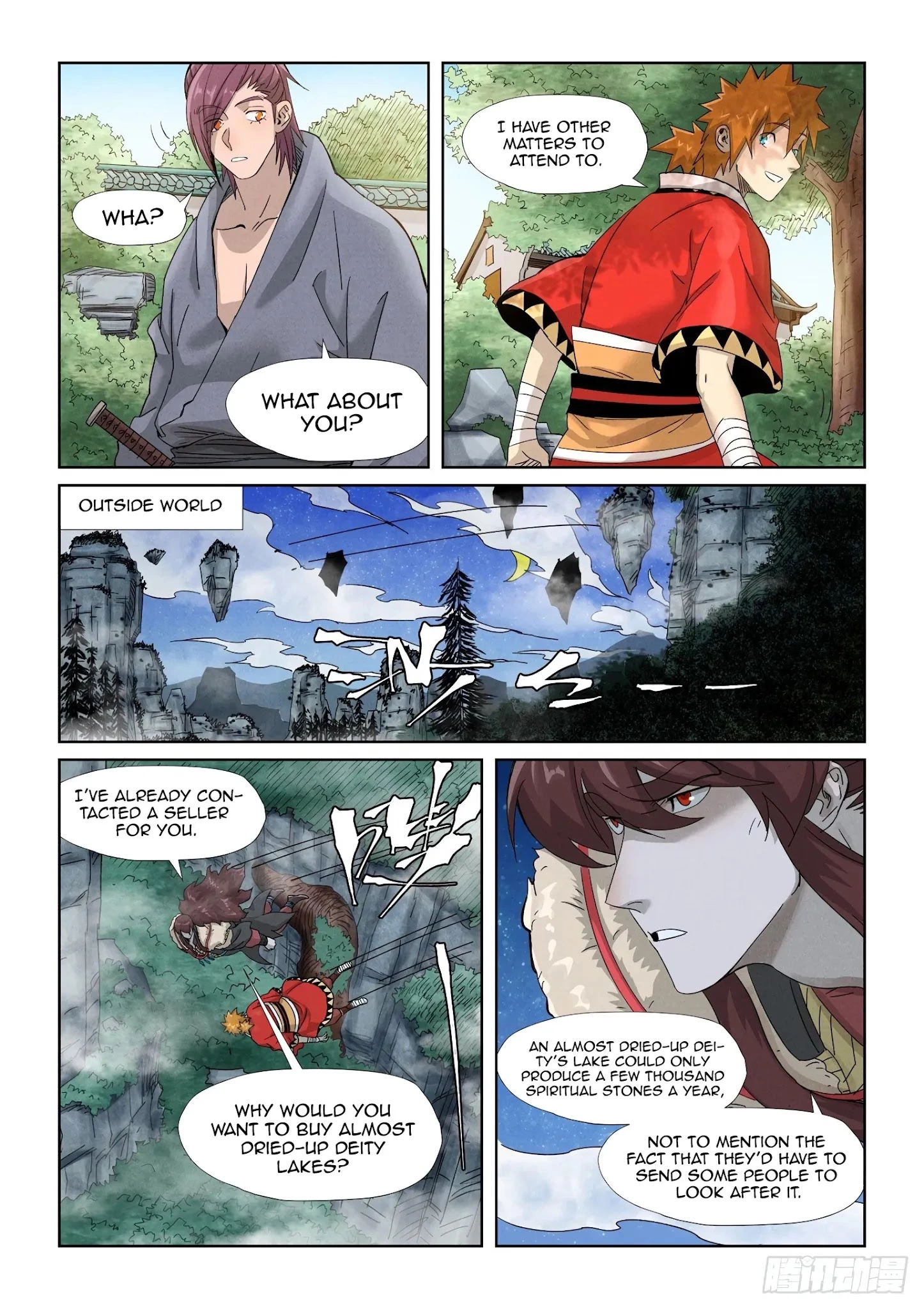 Tales of Demons and Gods Chapter 353.5 page 8