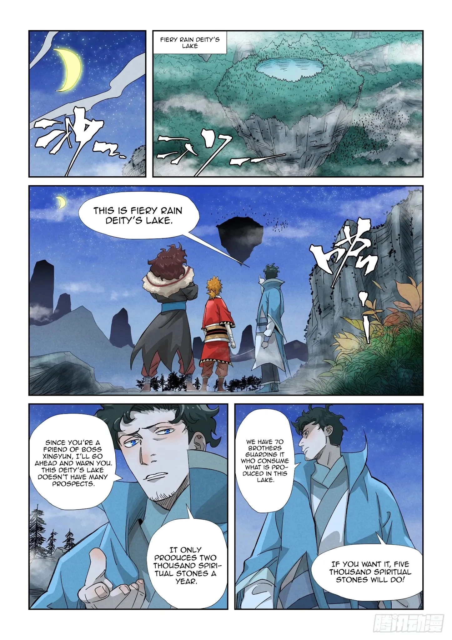 Tales of Demons and Gods Chapter 353.5 page 10
