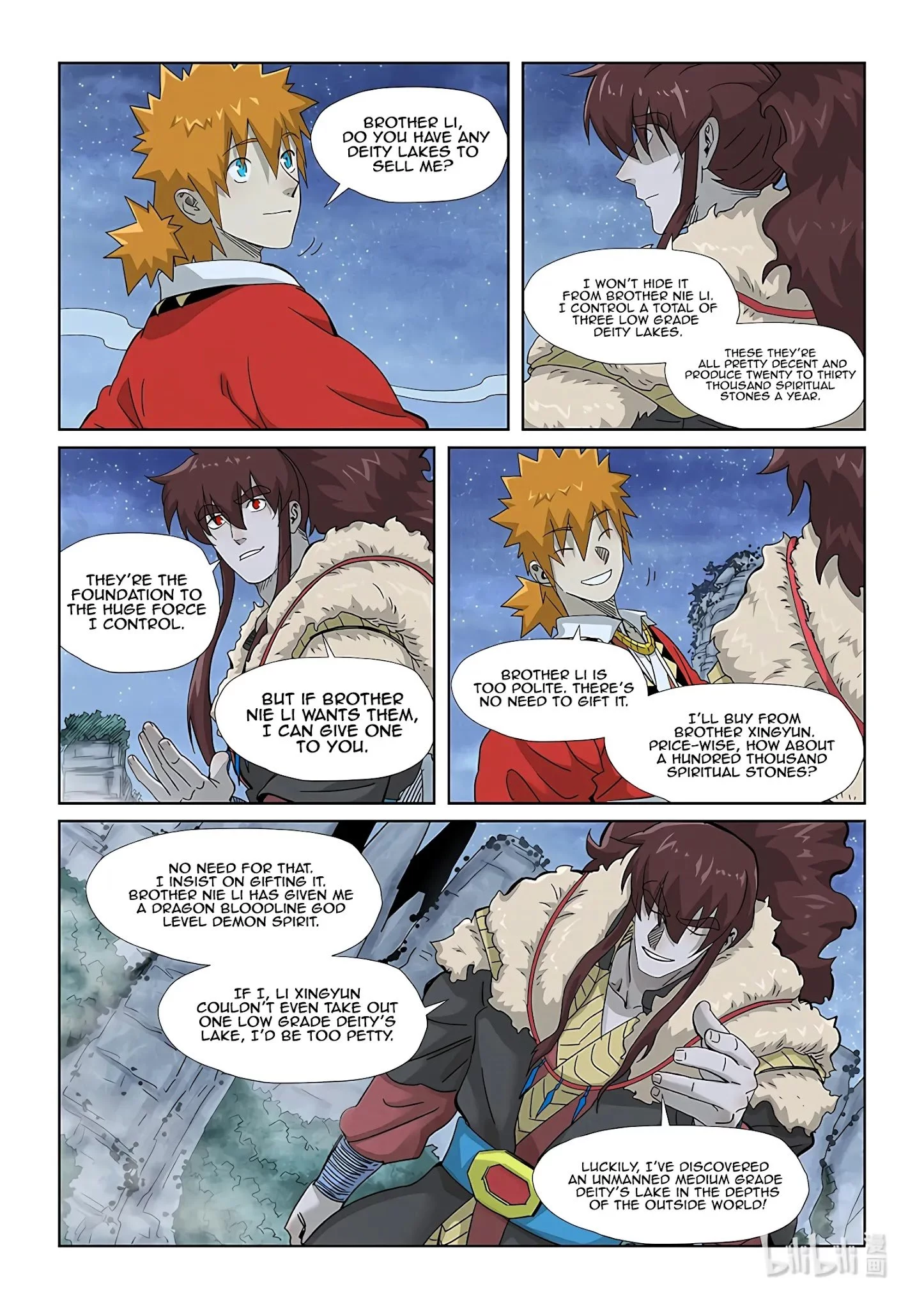 Tales of Demons and Gods Chapter 354.1 page 7