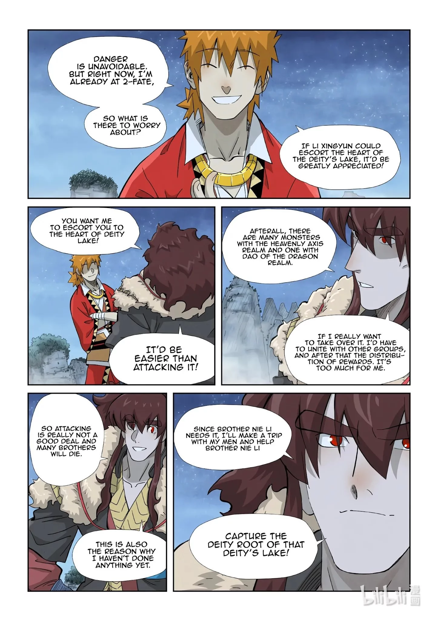 Tales of Demons and Gods Chapter 354.1 page 9