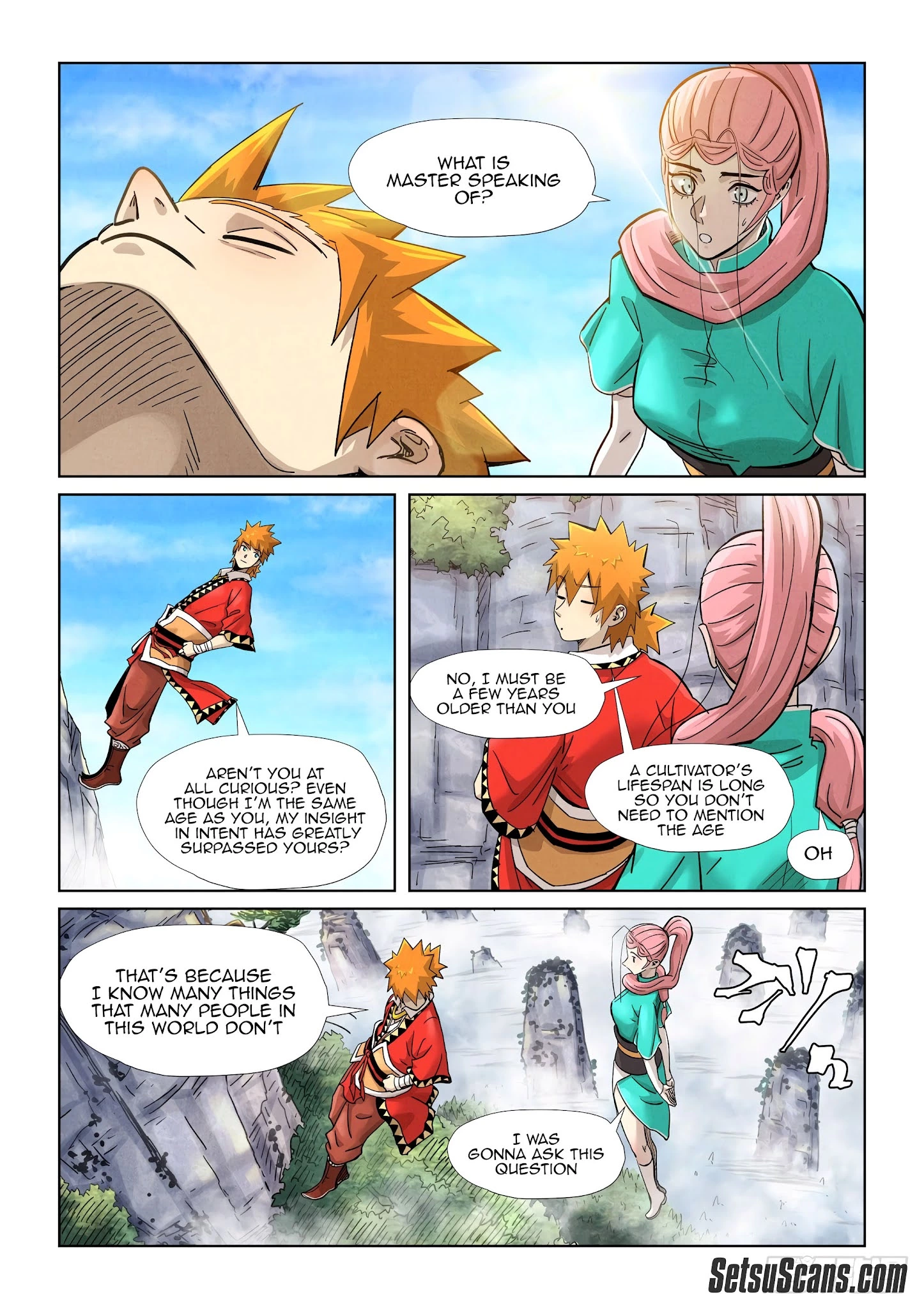 Tales of Demons and Gods Chapter 355.5 page 4