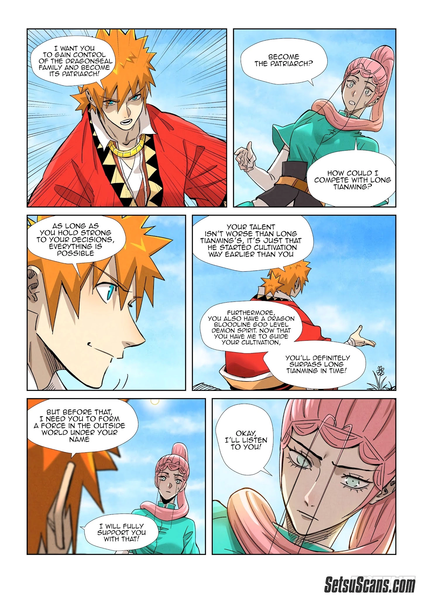 Tales of Demons and Gods Chapter 355.5 page 10