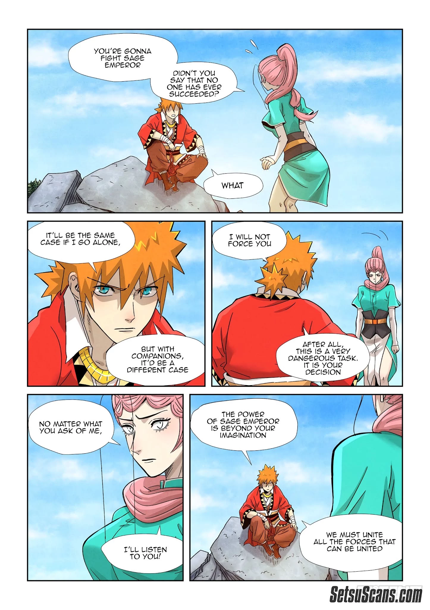 Tales of Demons and Gods Chapter 355.5 page 9