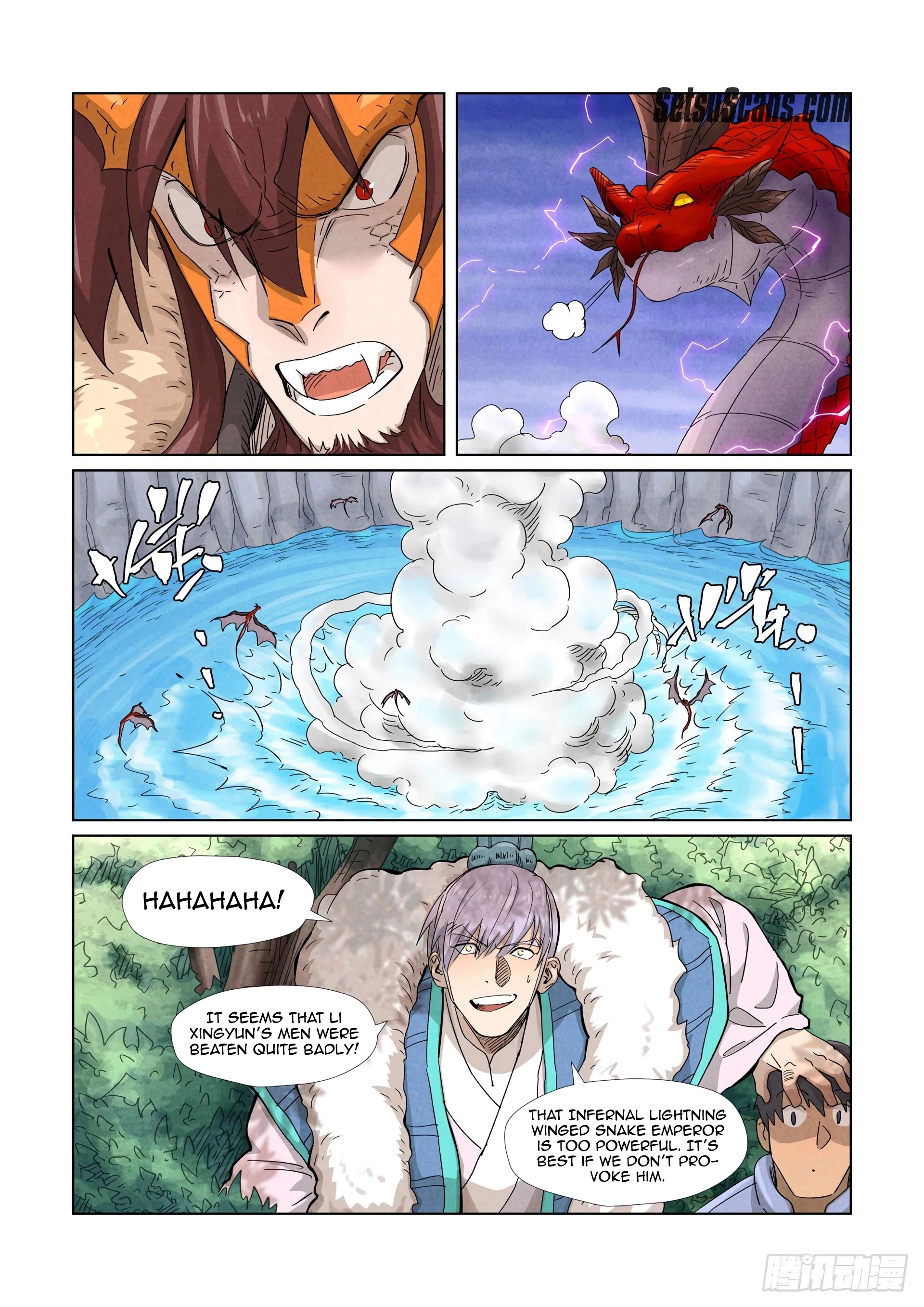 Tales of Demons and Gods Chapter 358.5 page 8