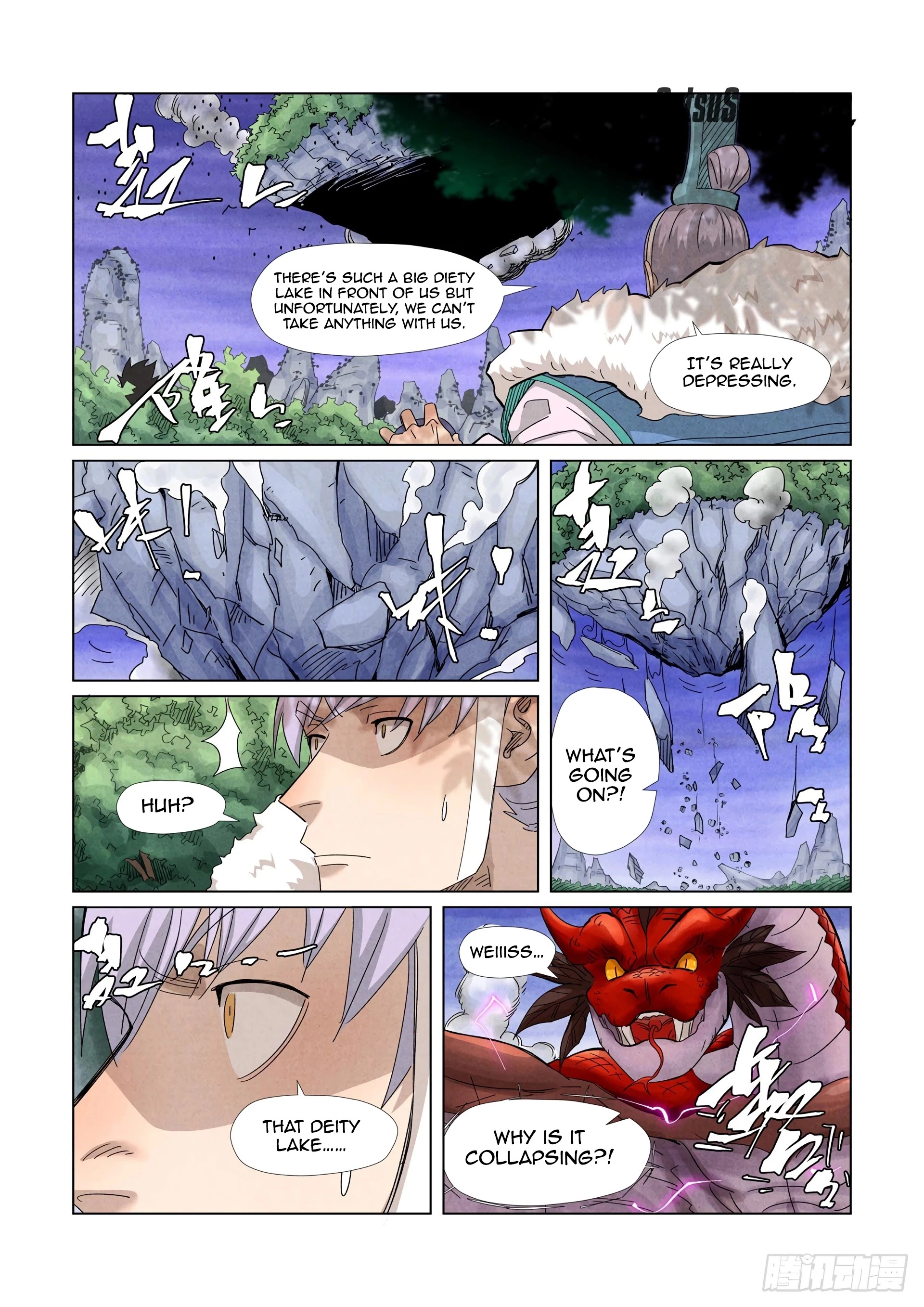 Tales of Demons and Gods Chapter 358.5 page 9