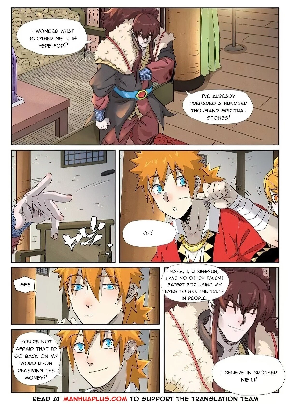 Tales of Demons and Gods Chapter 348.6 page 1