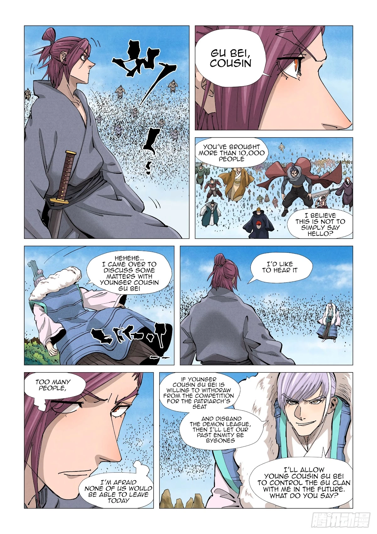 Tales of Demons and Gods Chapter 362.5 page 9