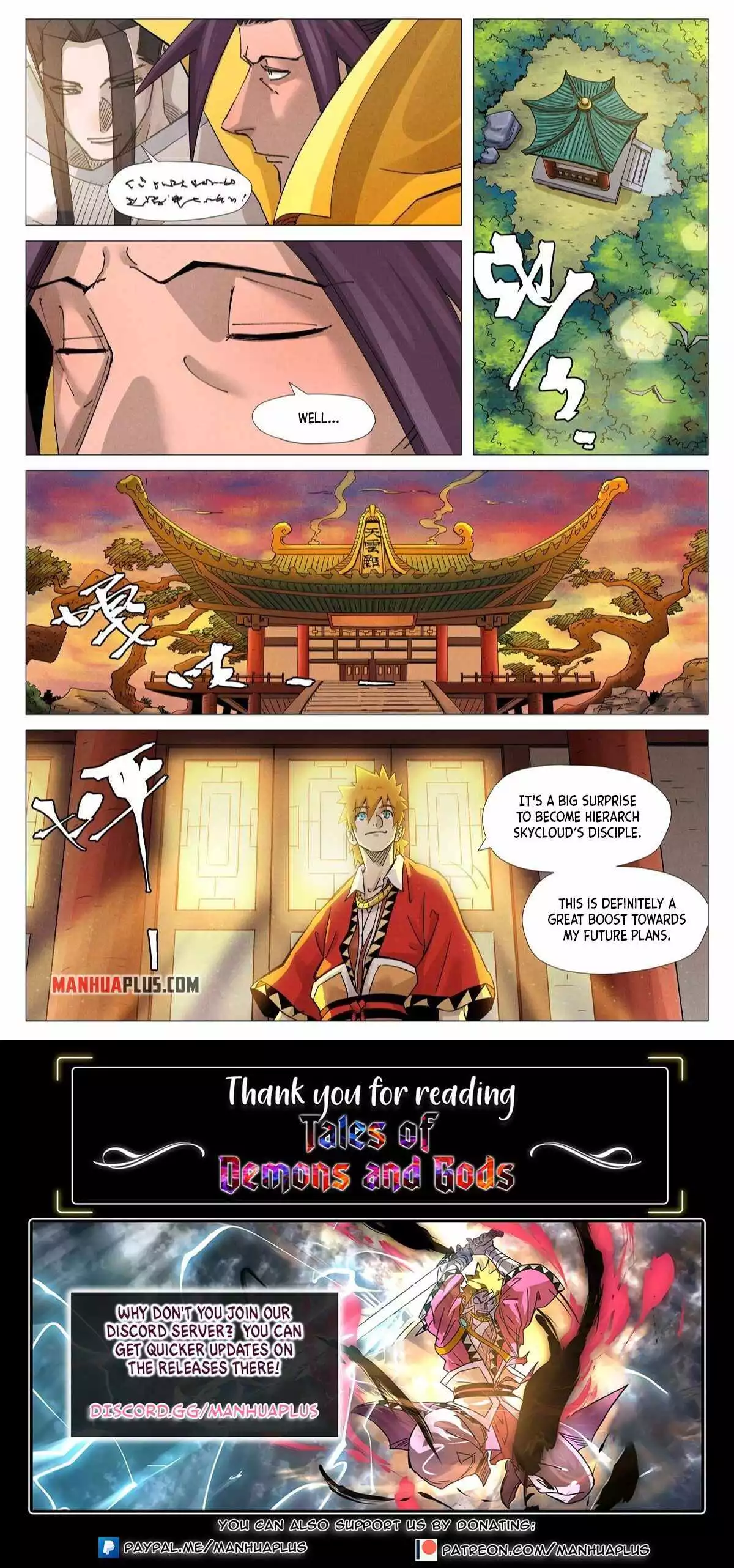 Tales of Demons and Gods Chapter 365.2 page 10