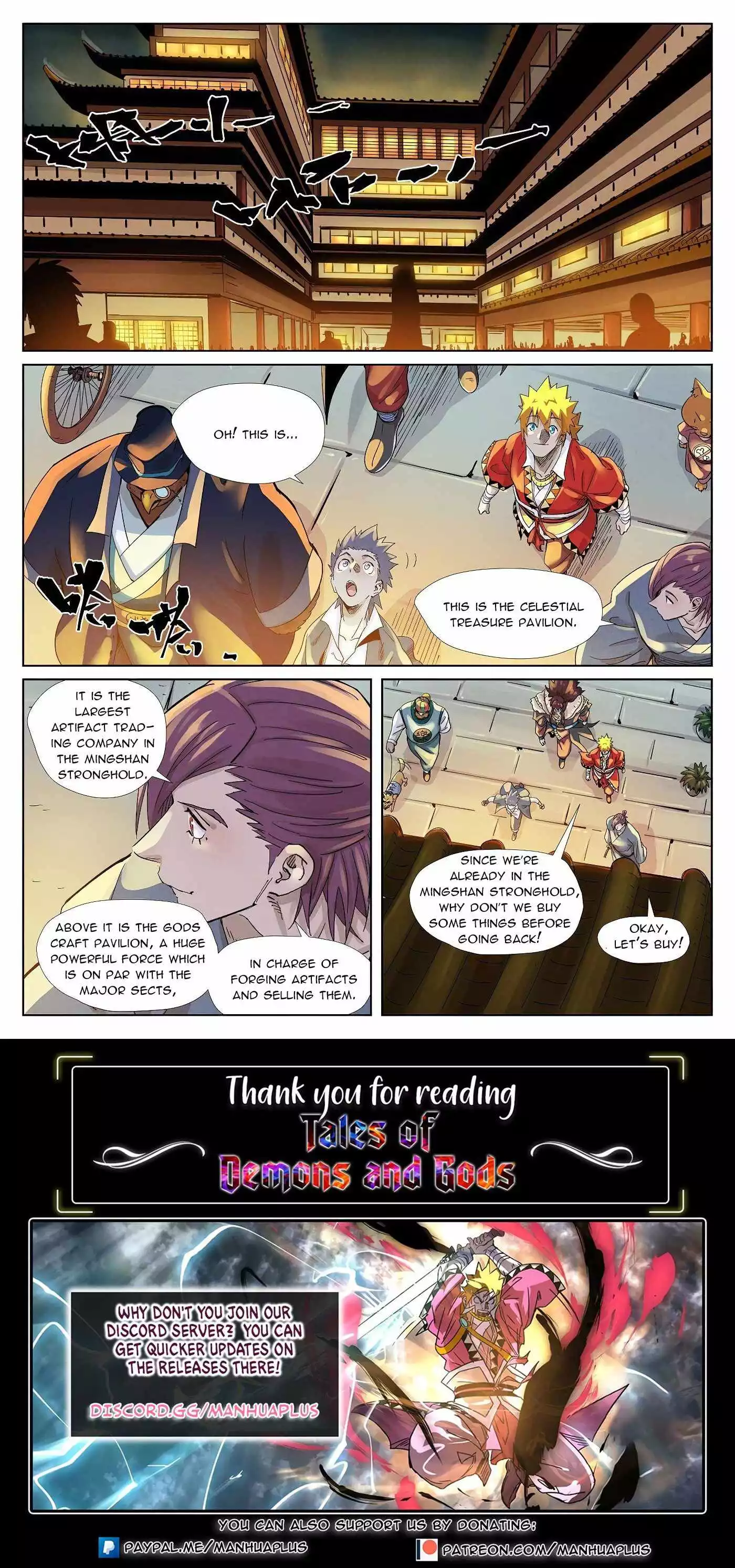 Tales of Demons and Gods Chapter 366.2 page 10