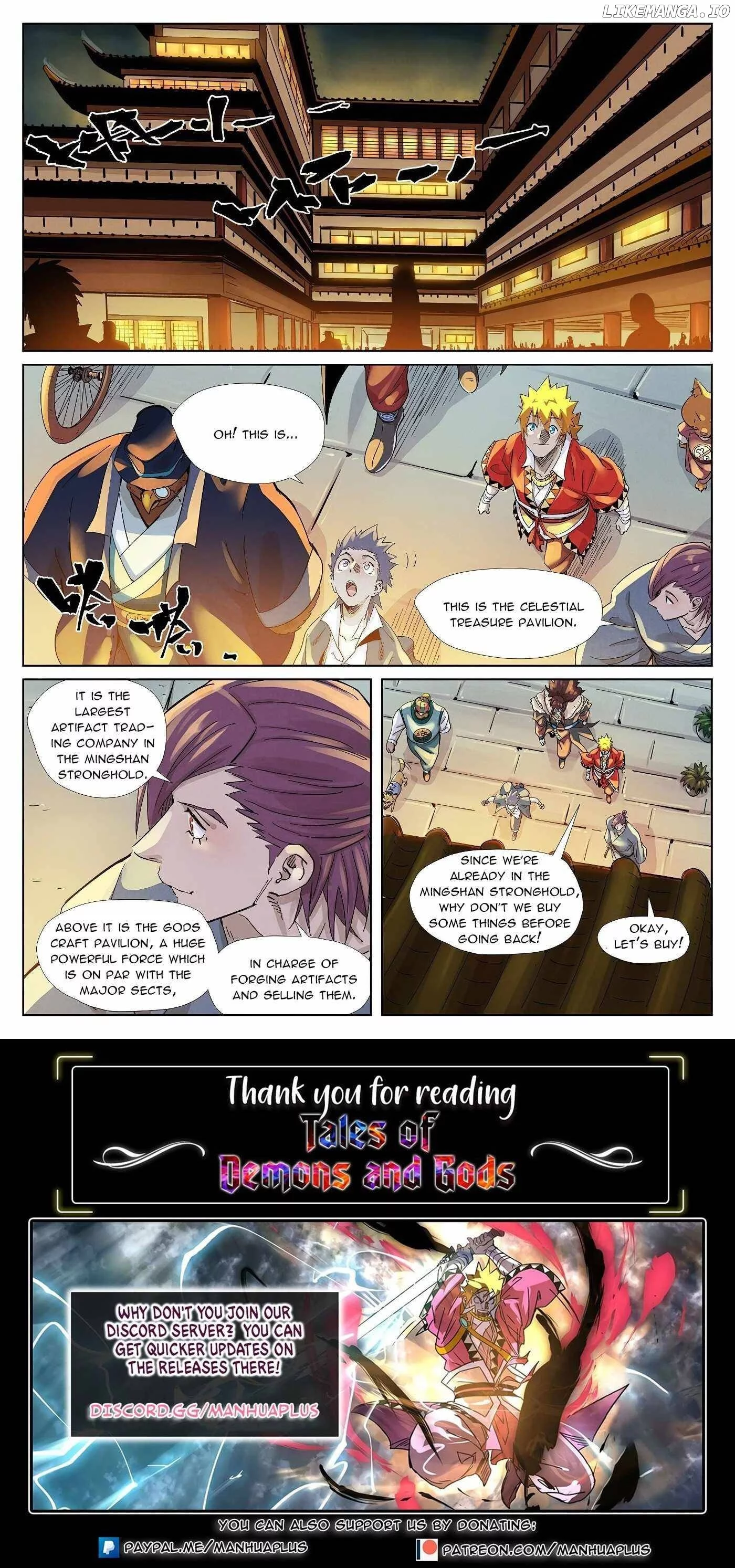 Tales of Demons and Gods Chapter 366.5 page 10