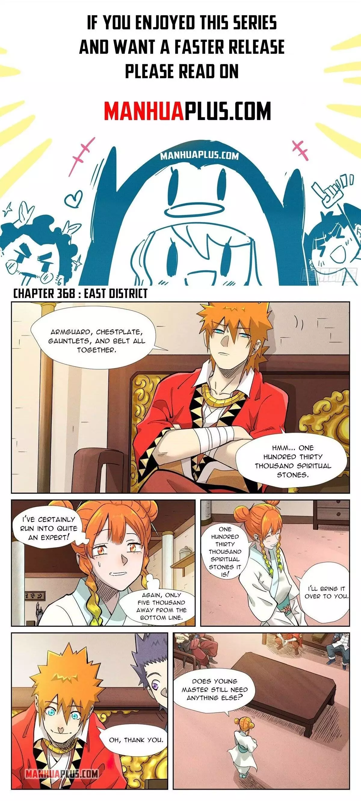 Tales of Demons and Gods Chapter 368 page 1