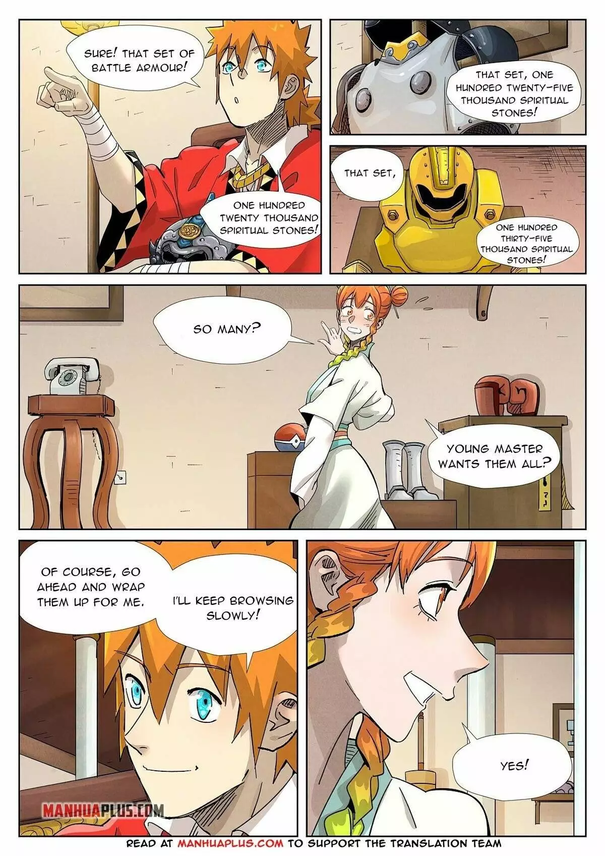 Tales of Demons and Gods Chapter 368 page 2