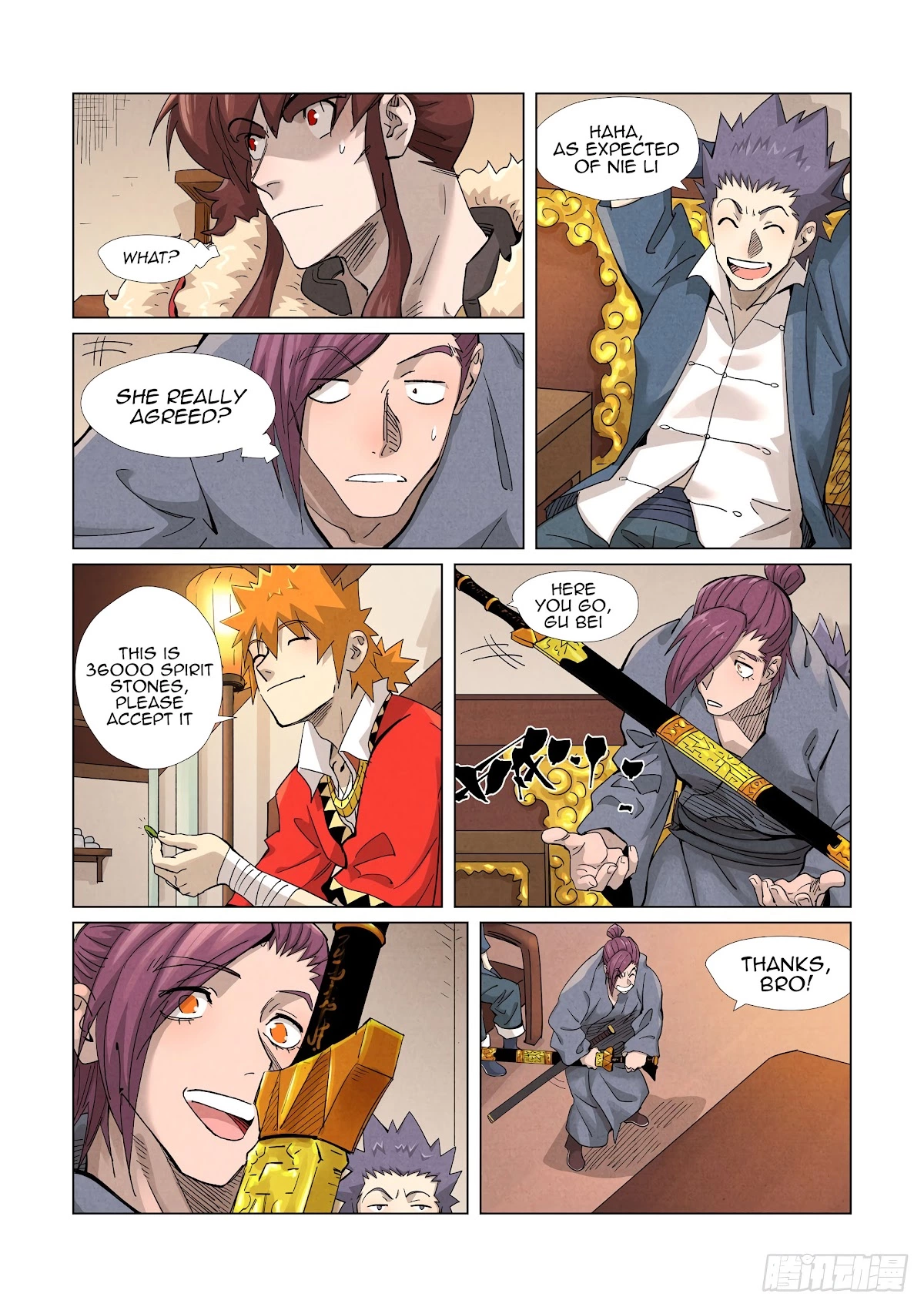 Tales of Demons and Gods Chapter 367.5 page 7