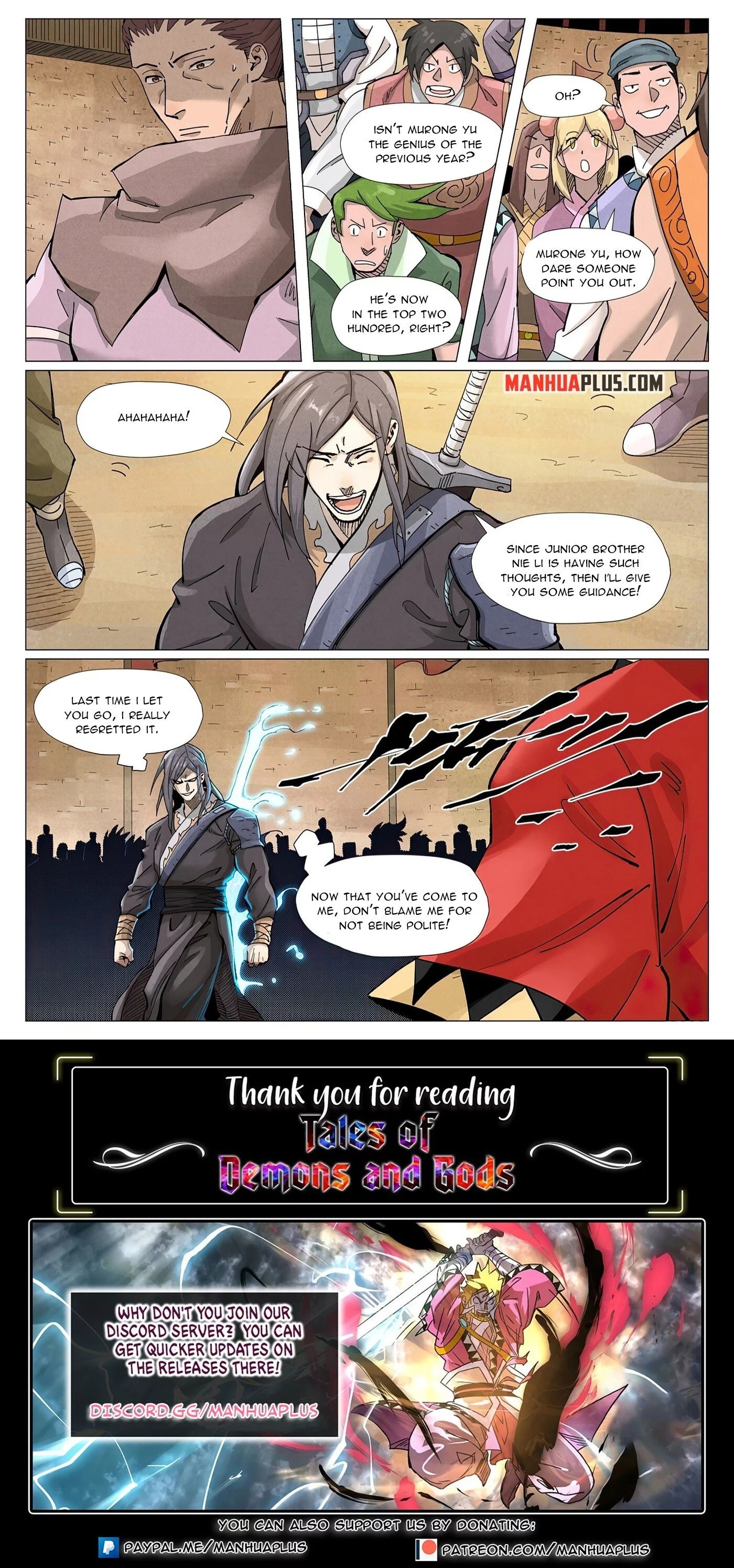 Tales of Demons and Gods Chapter 368.5 page 9