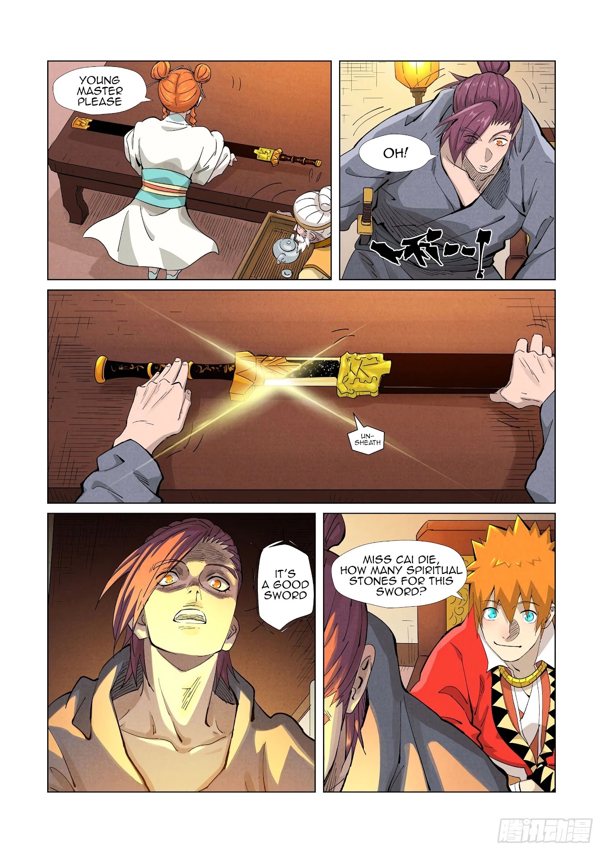 Tales of Demons and Gods Chapter 367.5 page 4