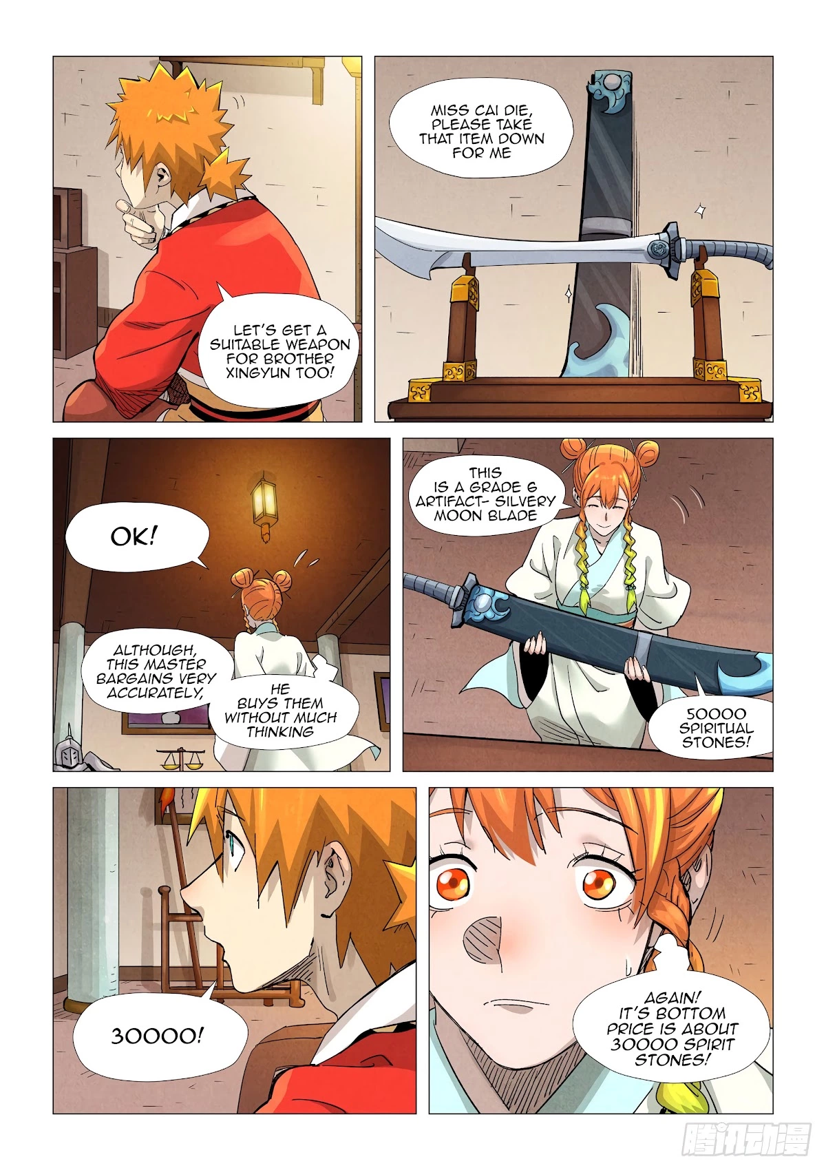 Tales of Demons and Gods Chapter 367.5 page 10