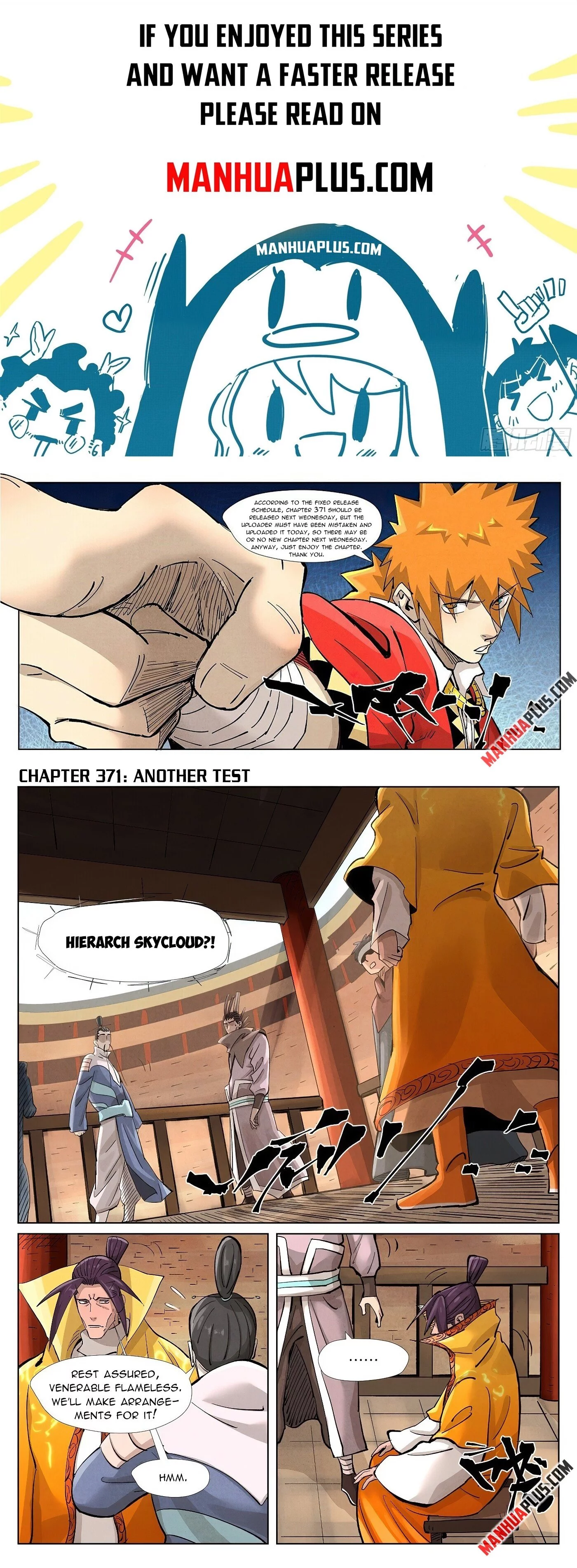 Tales of Demons and Gods Chapter 371.1 page 1