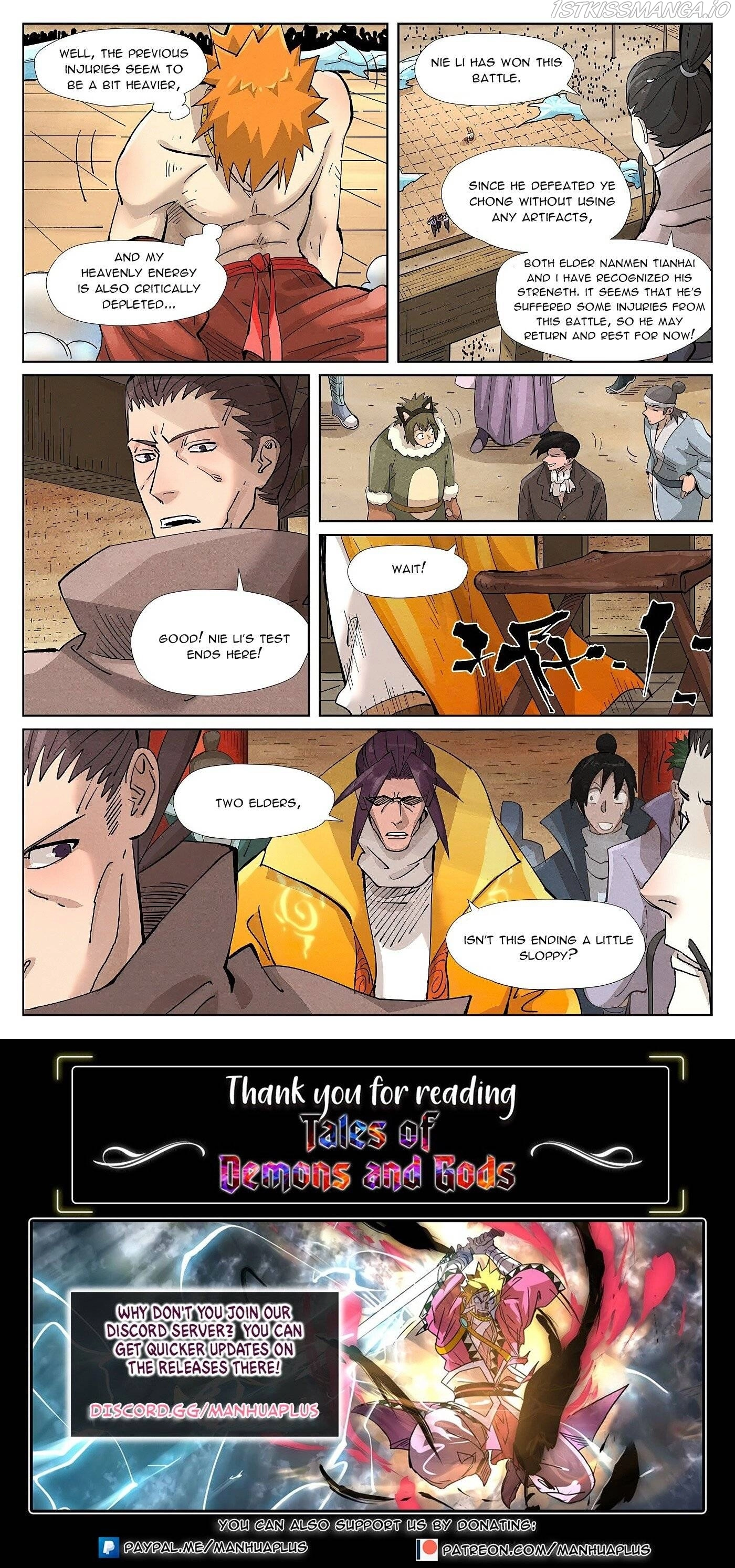 Tales of Demons and Gods Chapter 372.6 page 9