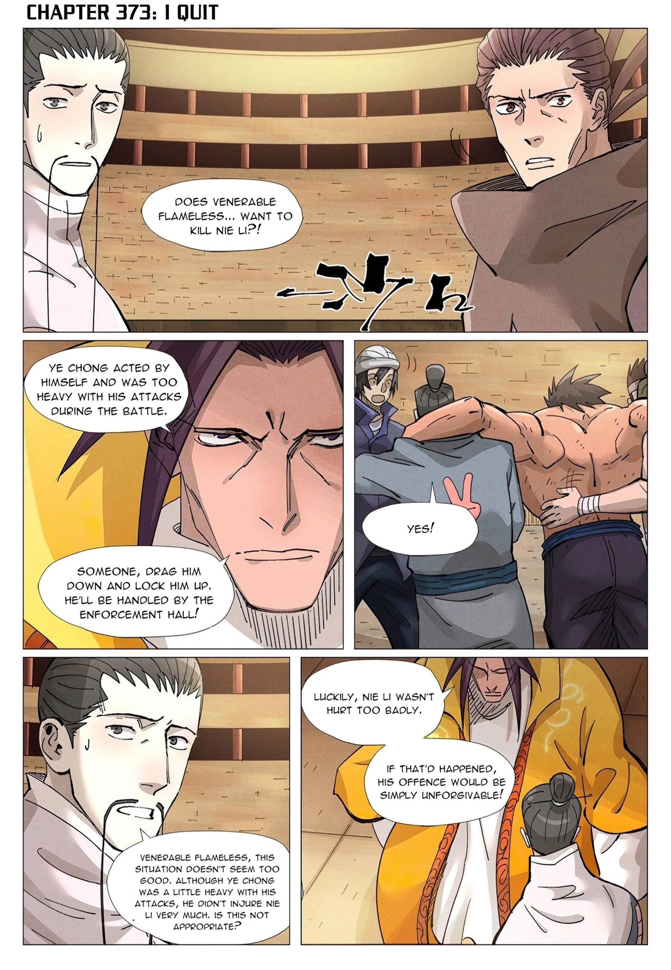 Tales of Demons and Gods Chapter 373.1 page 1