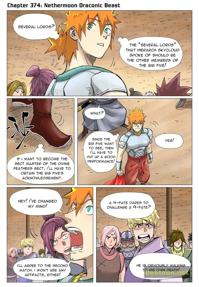 Tales of Demons and Gods Chapter 374 page 1