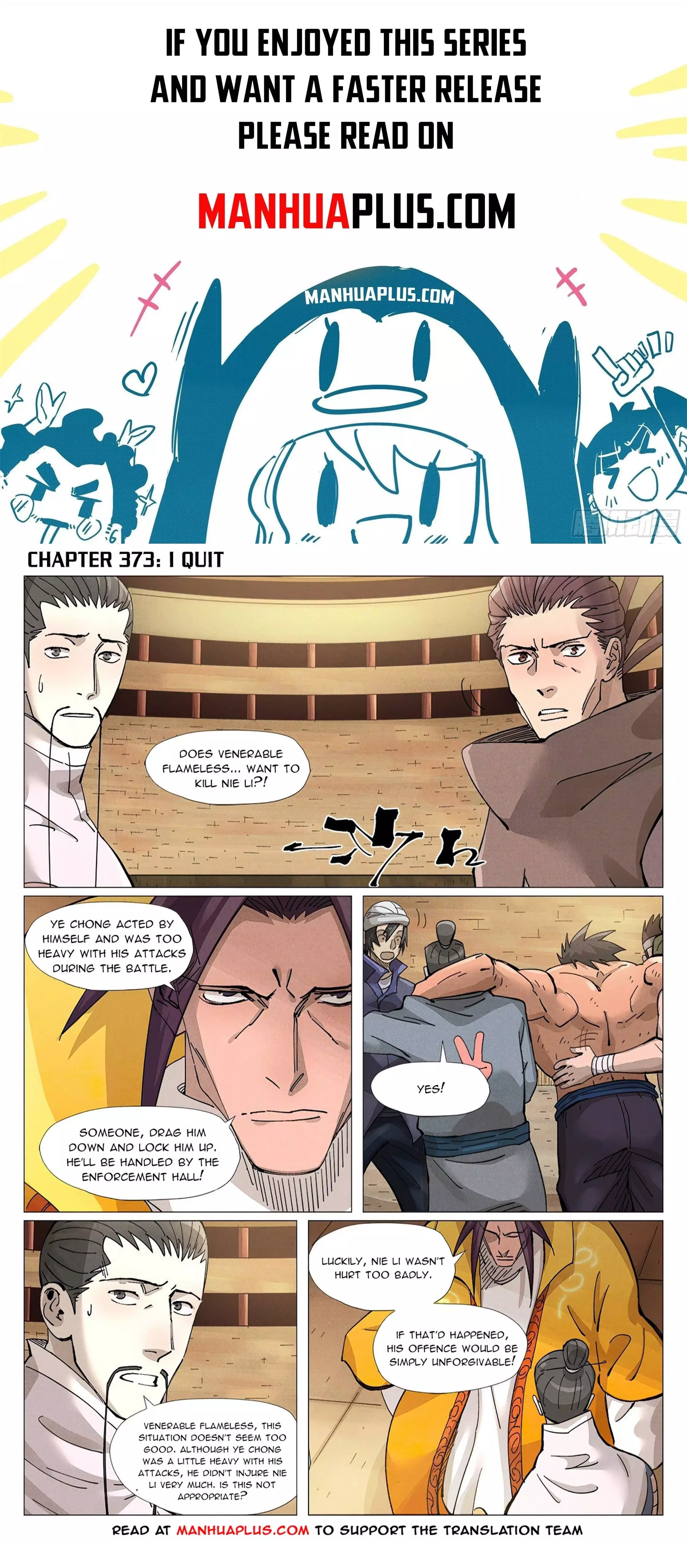 Tales of Demons and Gods Chapter 373 page 1