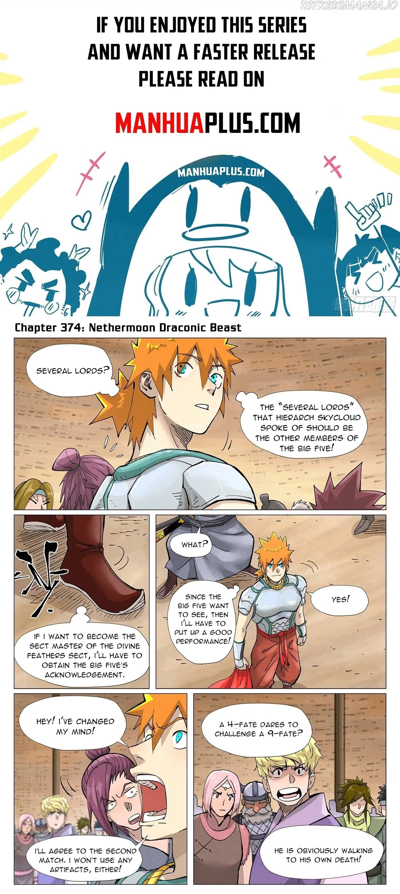 Tales of Demons and Gods Chapter 374.1 page 1