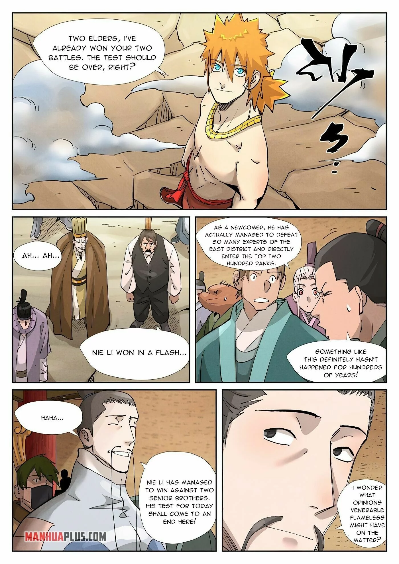 Tales of Demons and Gods Chapter 376.1 page 6