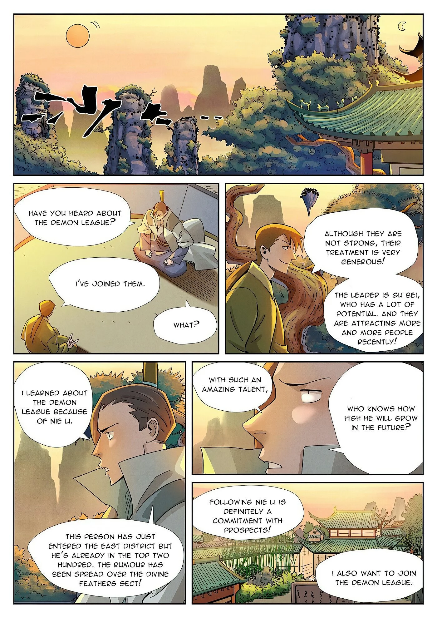 Tales of Demons and Gods Chapter 376.1 page 8