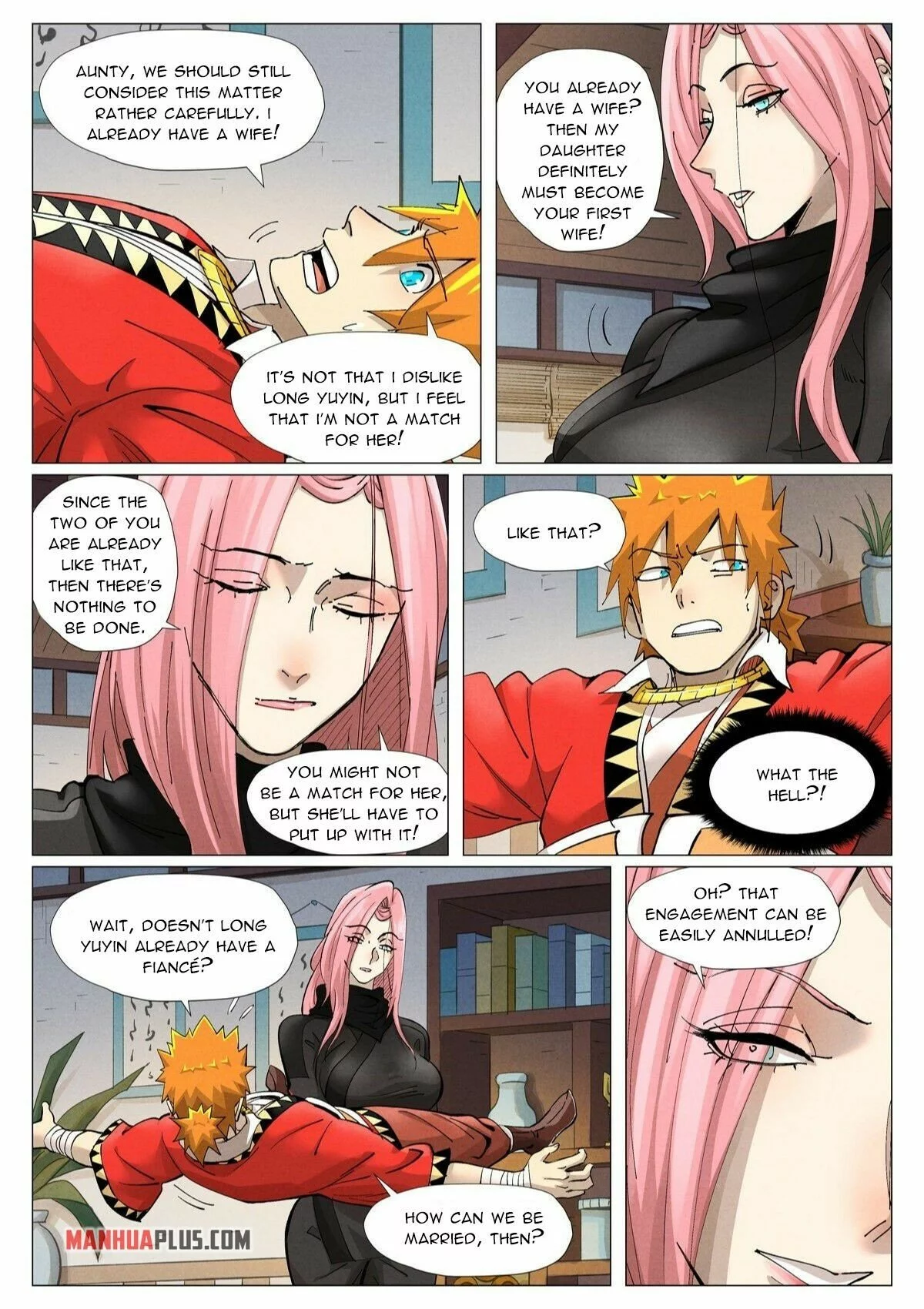 Tales of Demons and Gods Chapter 377.5 page 7