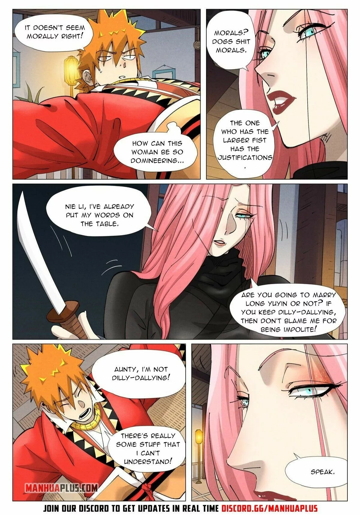 Tales of Demons and Gods Chapter 377.5 page 8