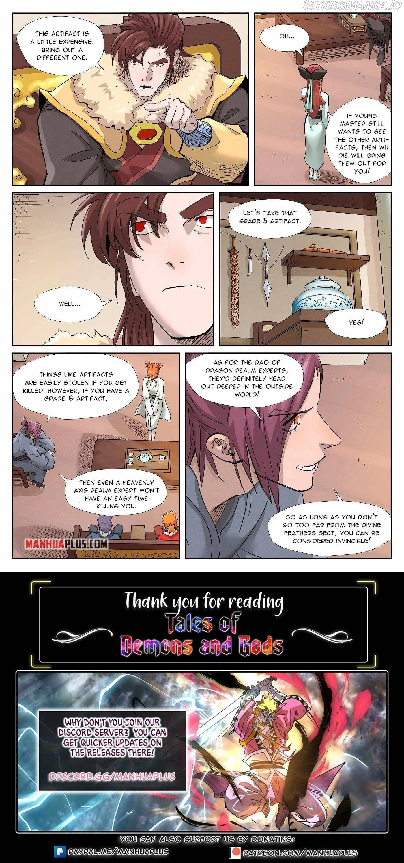 Tales of Demons and Gods Chapter 367.1 page 9